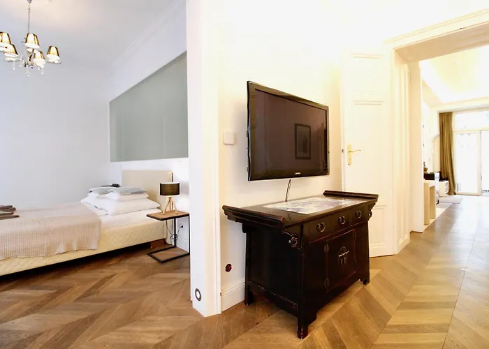 Apartmán Urban Oasis In Neubau With Cozy Fireplace